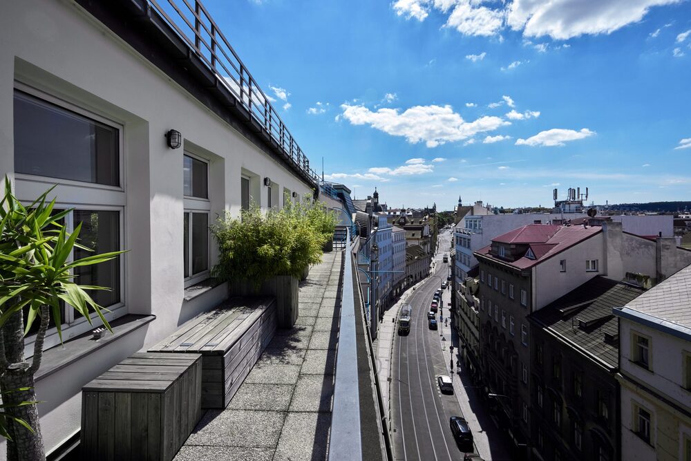 Terasa našeho salonu